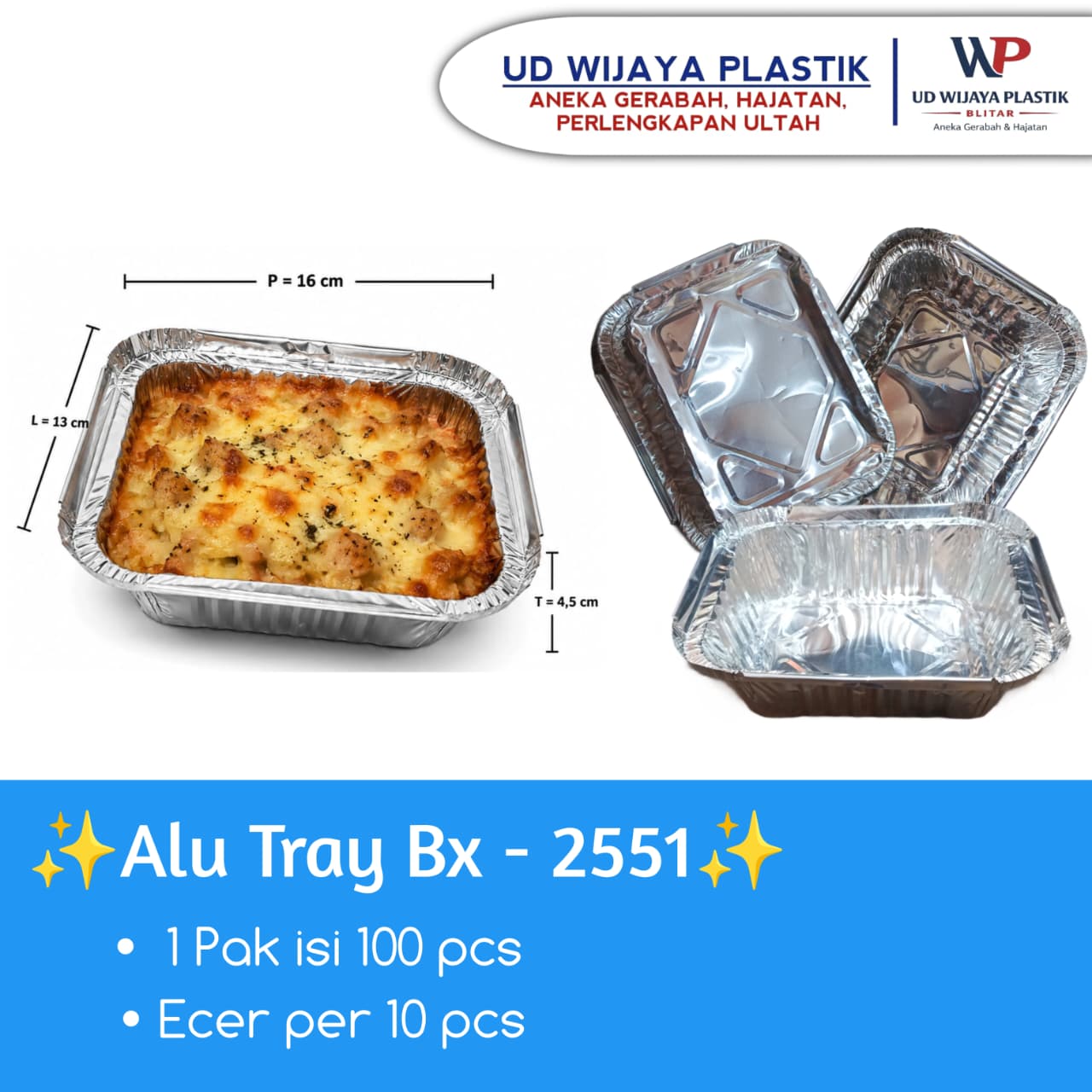 ALU TRAY BX-2551