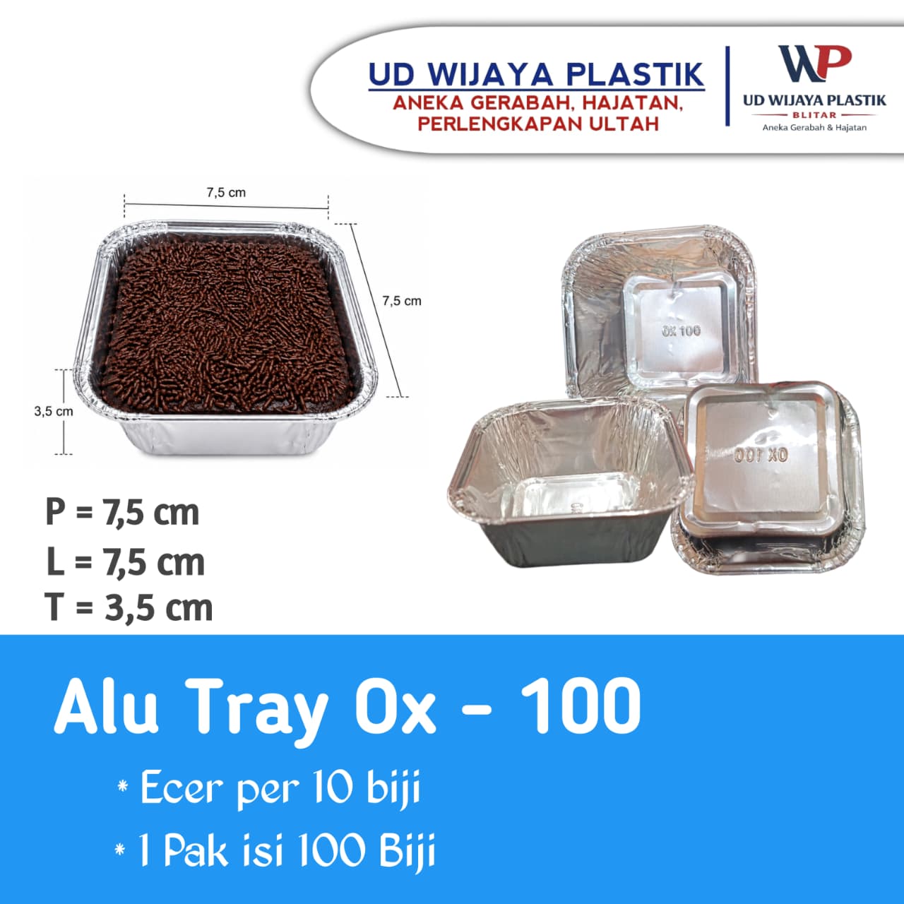 ALU TRAY OX-100