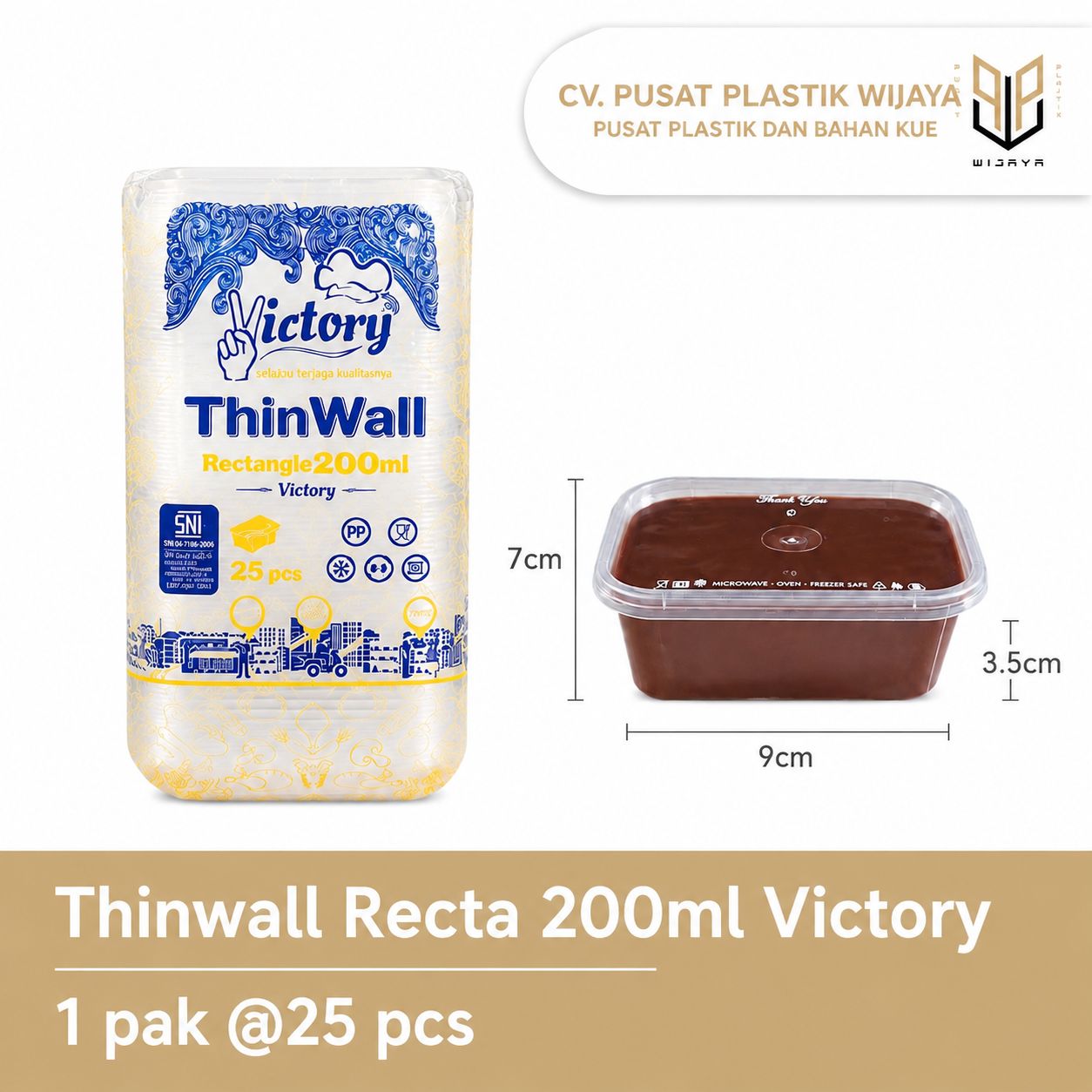 TW RECT 200ML VICT