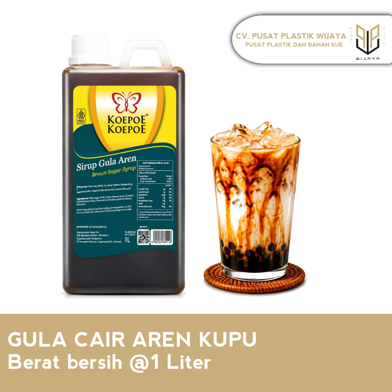 GULA CAIR AREN KUPU 1L