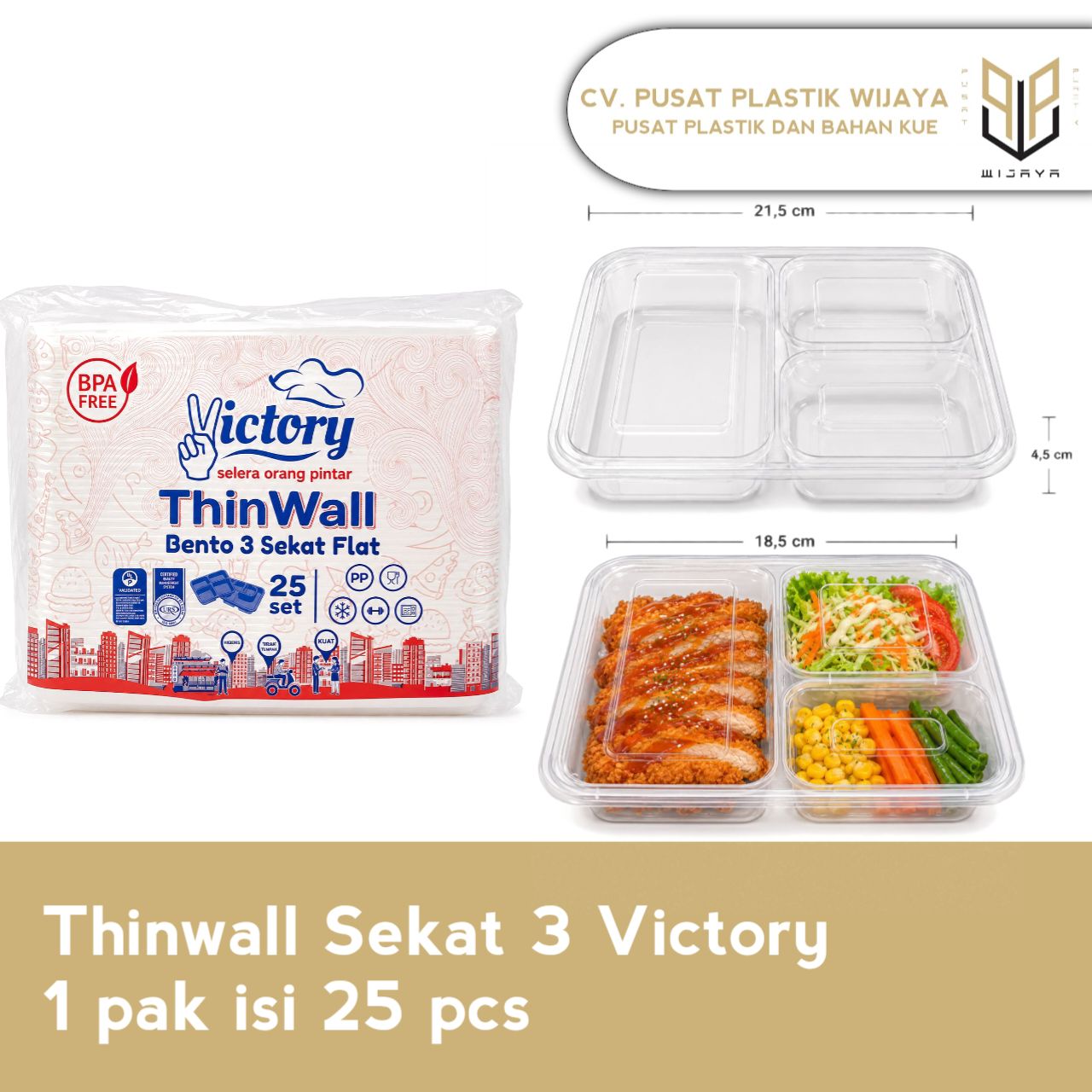 BENTO SEKAT 3 VICTORY