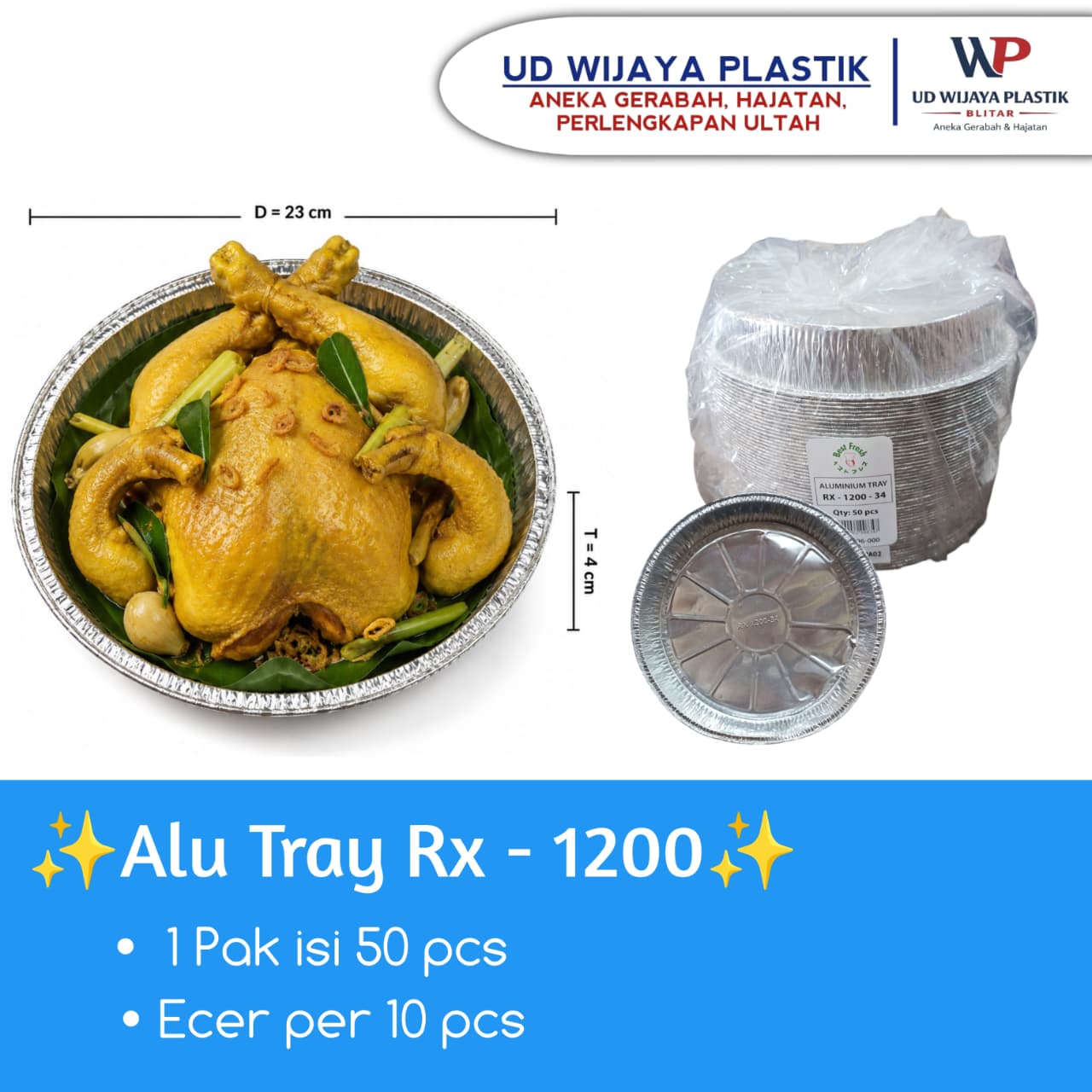 ALU TRAY RX-1200-34