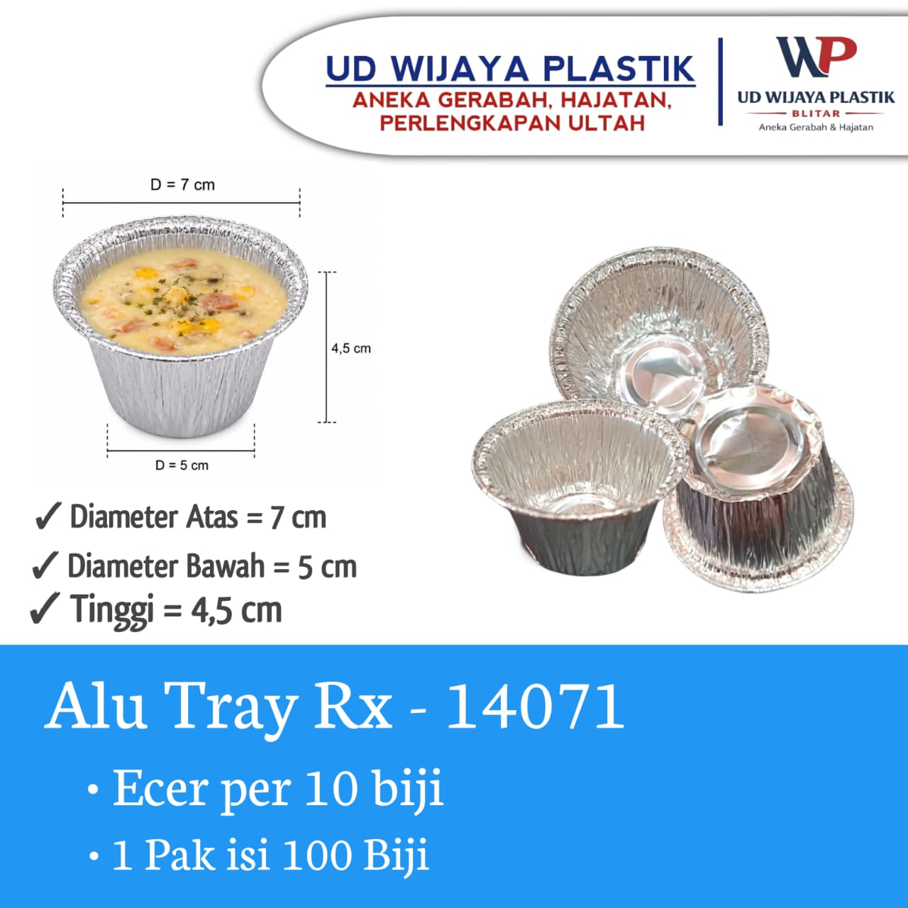 ALU TRAY RX-14071