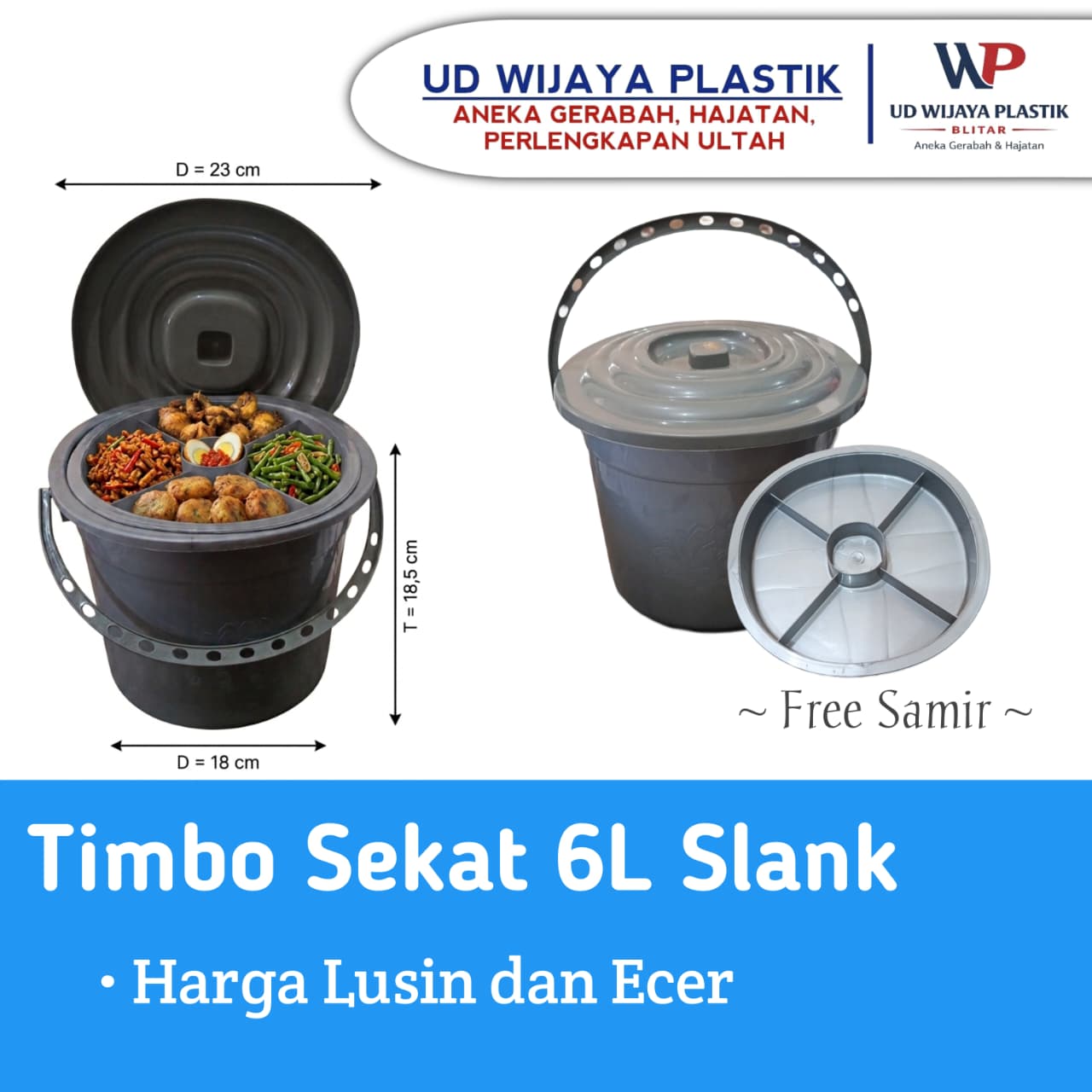 TIMBO SEKAT 6L SLANK