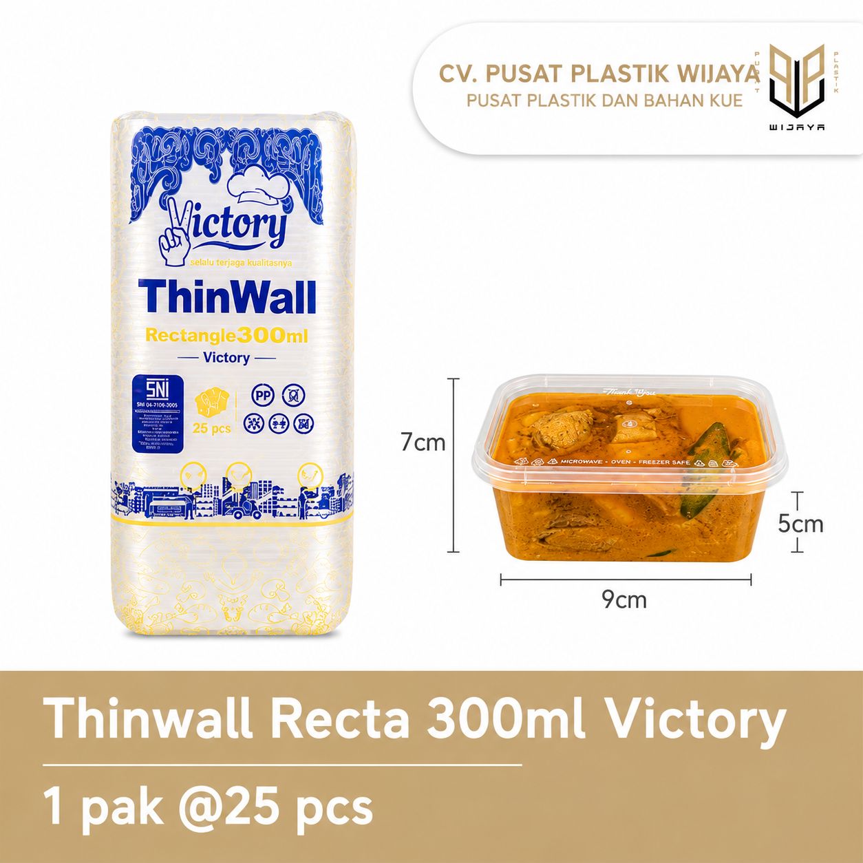 TW RECT 300ML VICT