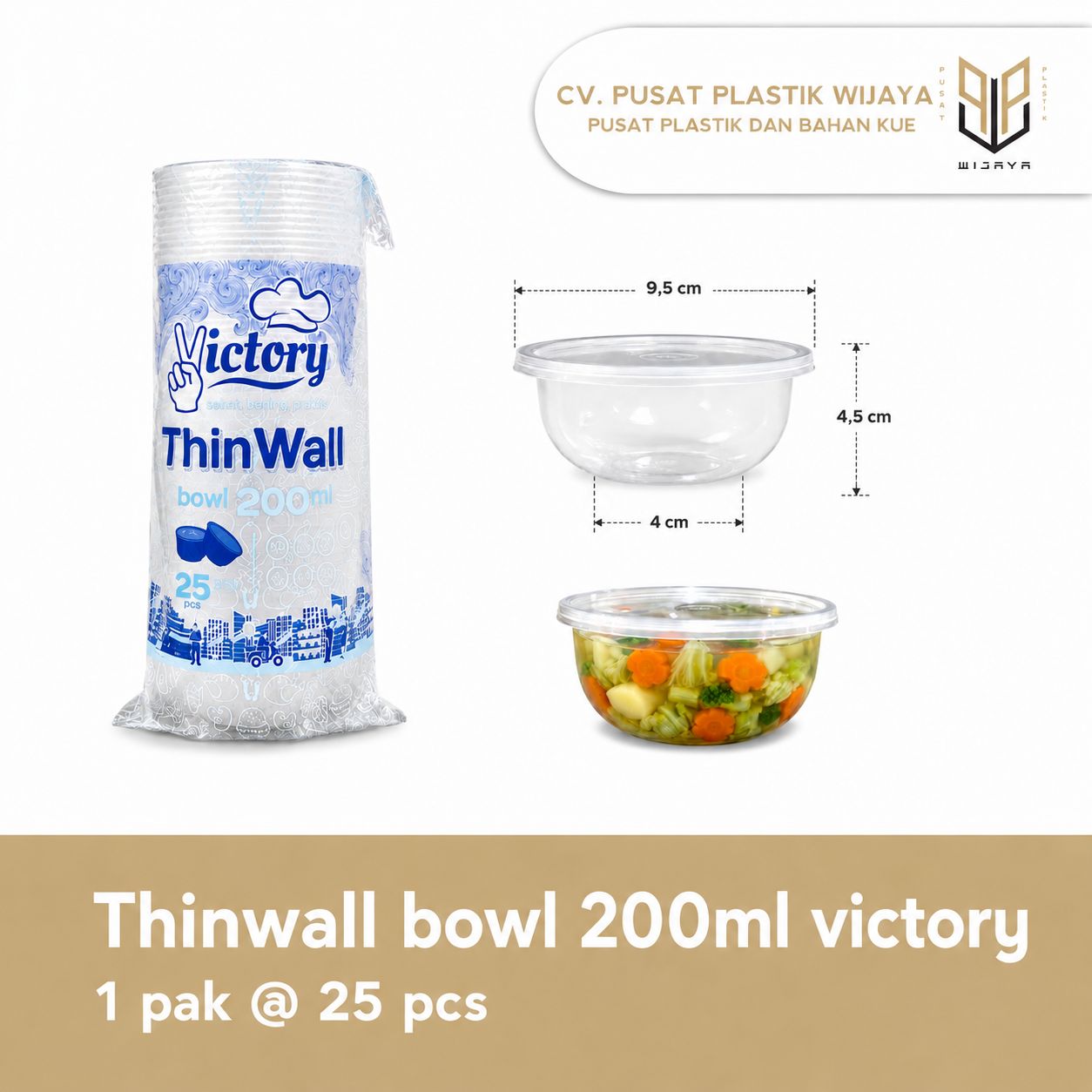 TW BOWL 200ML VICT